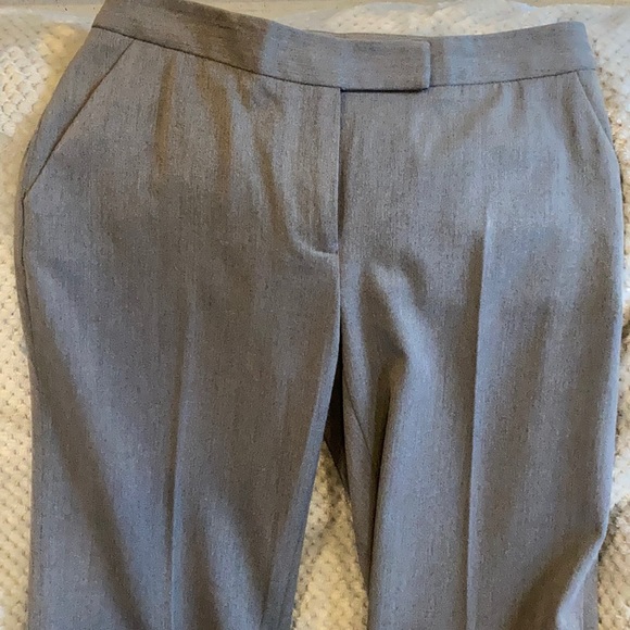 Rafaella - Rich Grey straight slacks - Picture 2 of 6